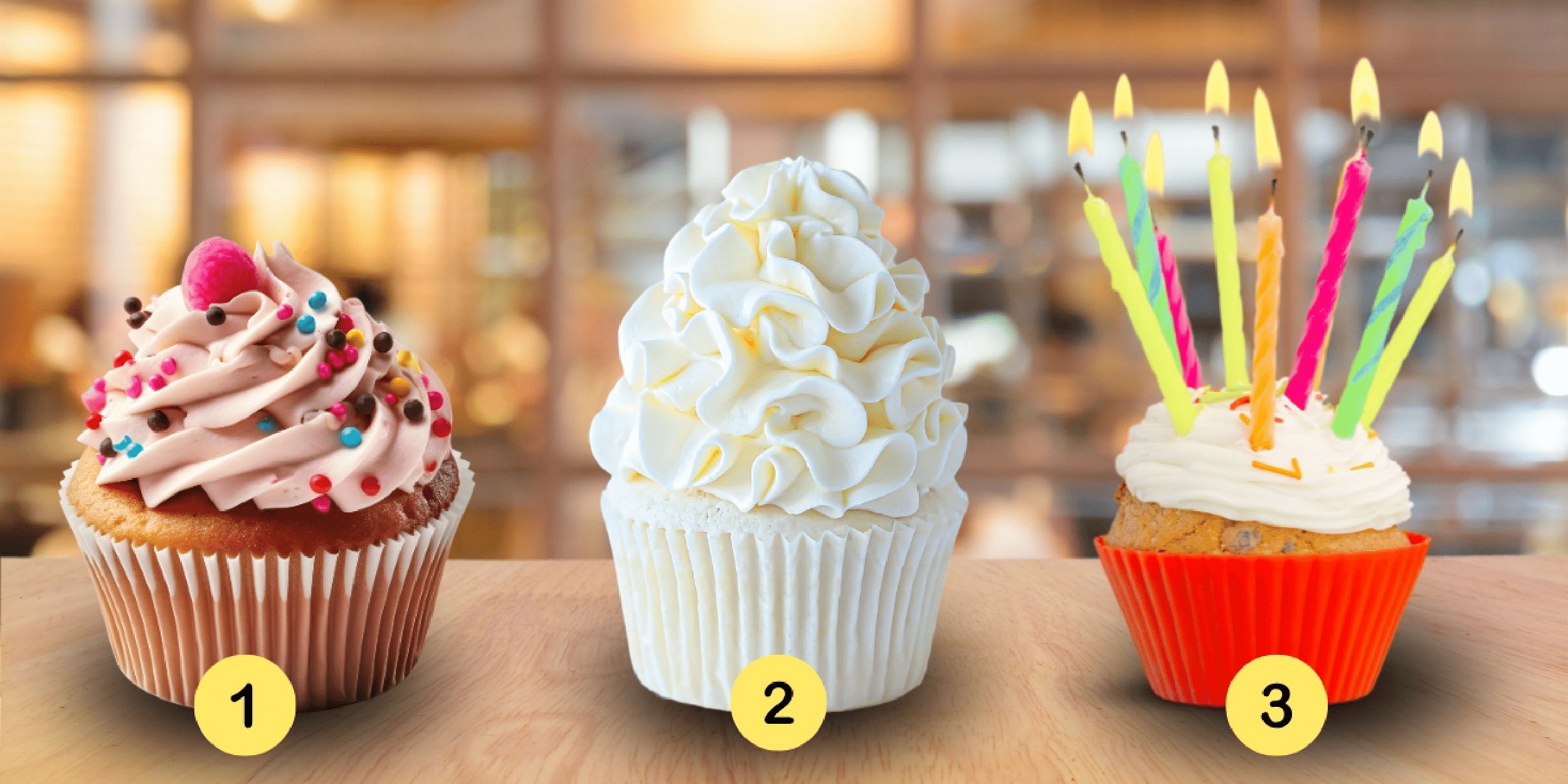 Personlighetstest: Vilken cupcake representerar dig? Ta reda på om du är en företagsam själ eller mer beroende av andra med vår söta utmaning!