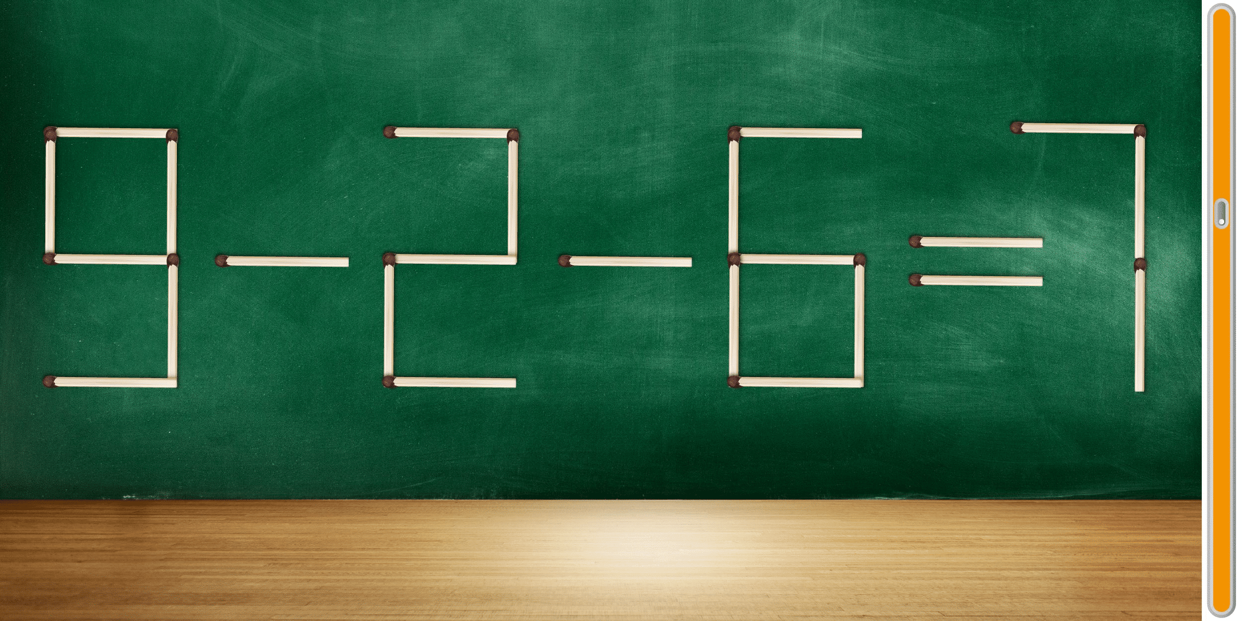 Matematisk utmaning: Testa din IQ! Kan du lösa detta pussel genom att bara flytta en match på mindre än 8 sekunder?