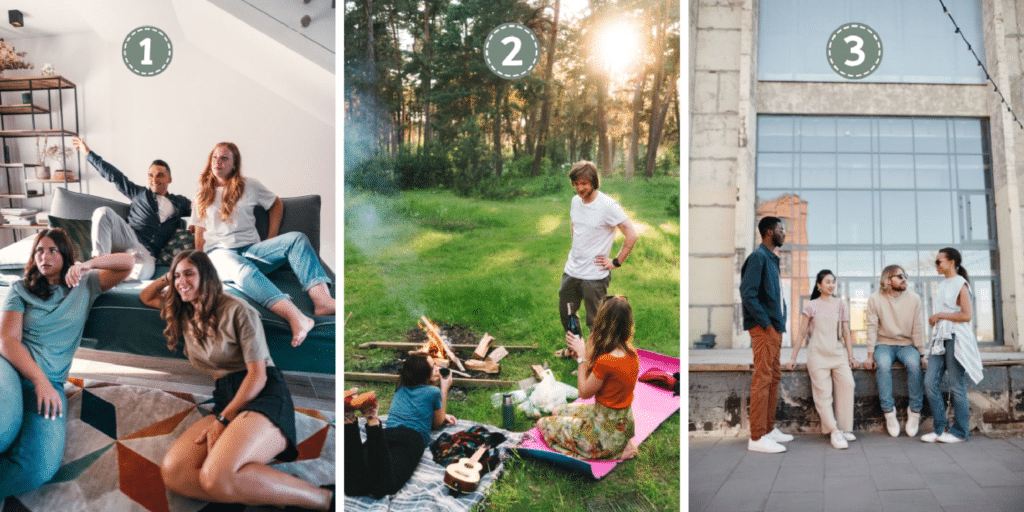 Personlighetstest: Är du den förtrogna, underhållaren eller vismannen? Välj din väntyp i bilden och upptäck din roll i gruppen!