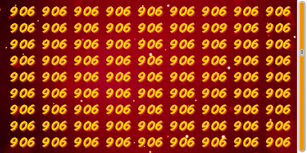 Observationsspel: Kan du se inkräktaren gömd bland 906:orna på mindre än 8 sekunder? Anta utmaningen!