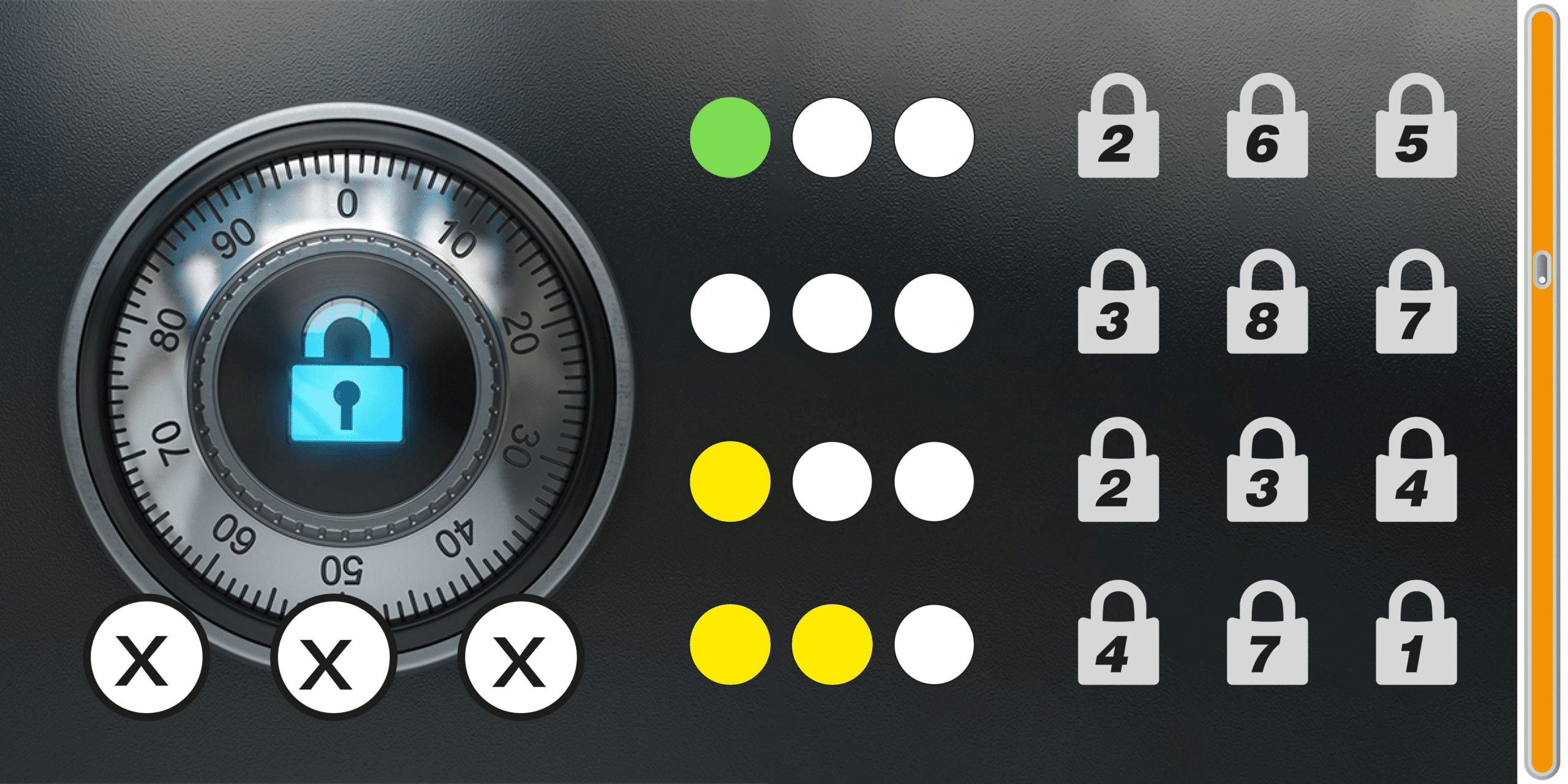 Logisk utmaning: Endast IQ-genier, kan du hitta den 3-siffriga koden på under 10 sekunder?