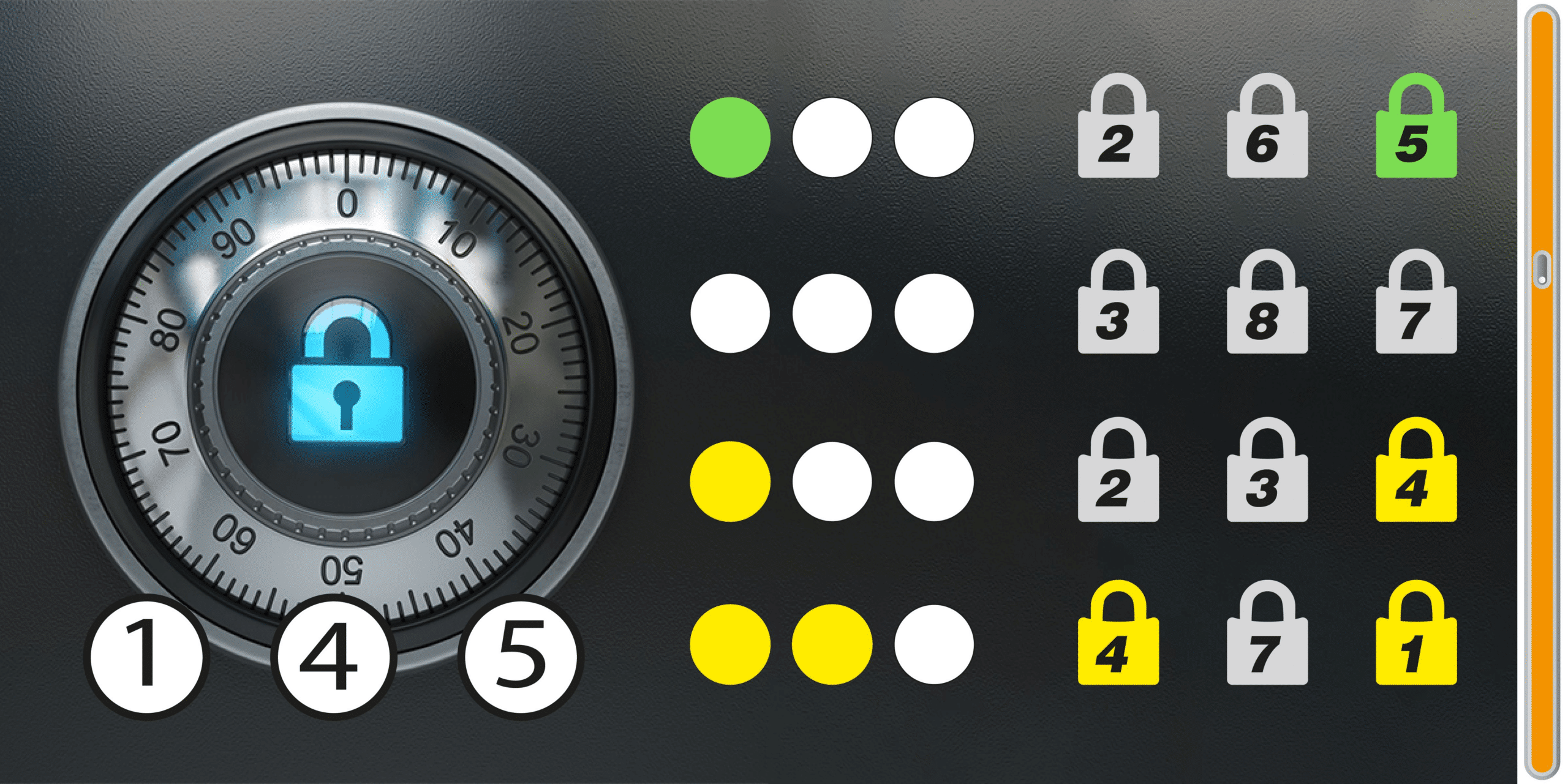 Logisk utmaning: Endast IQ-genier, kan du hitta den 3-siffriga koden på under 10 sekunder?