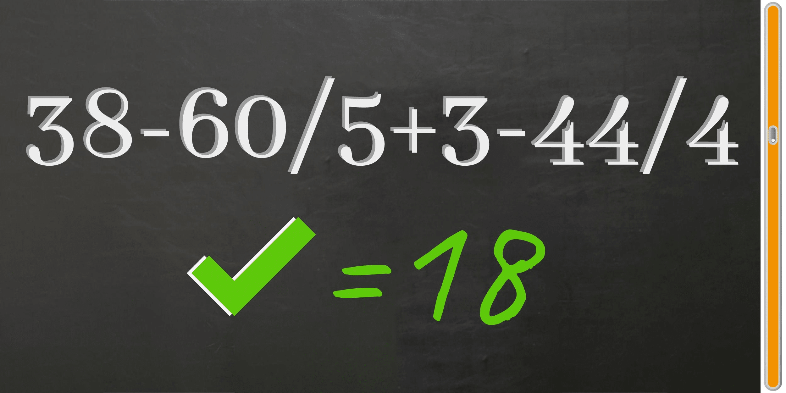 Matematisk utmaning: Testa din IQ snabbt! Lös den här ekvationen på under 8 sekunder!