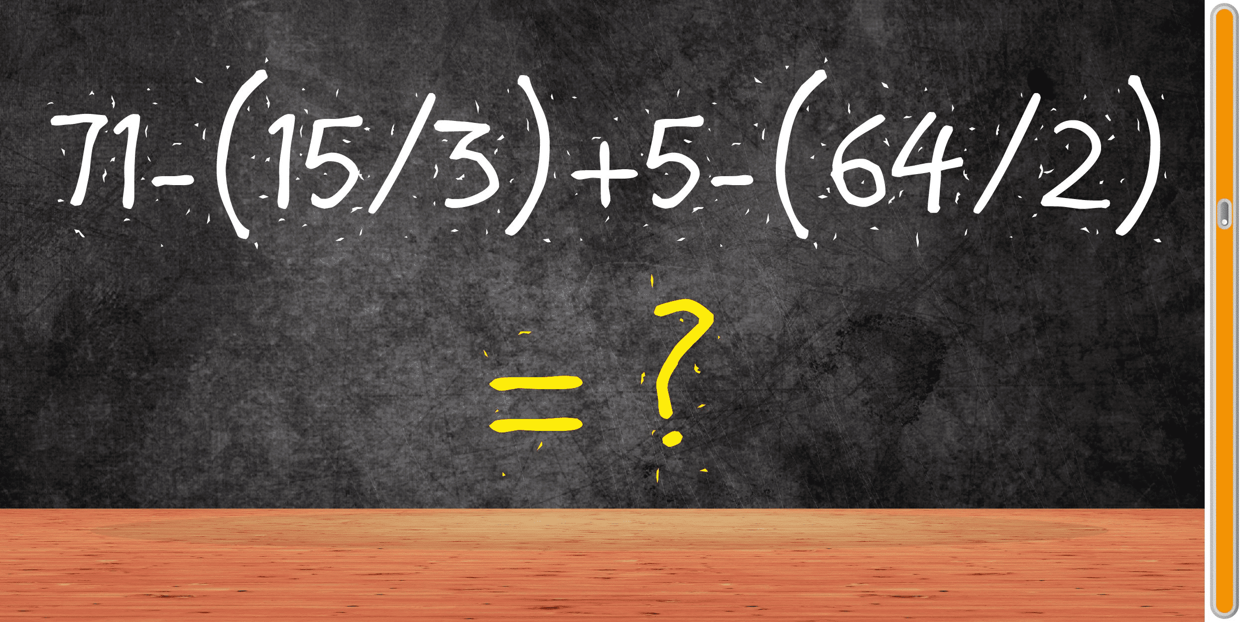 Matematisk utmaning: Testa din IQ med denna snabba ekvation! Lös på mindre än 15 sekunder!