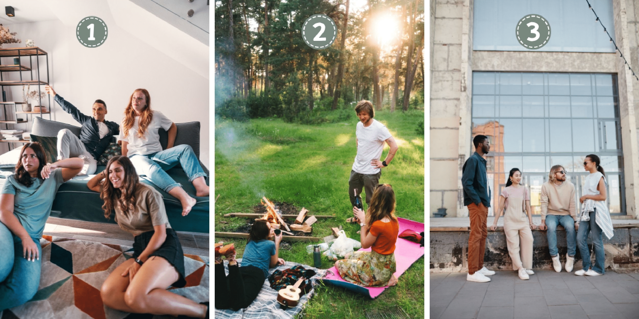 Personlighetstest: Är du den förtrogna, underhållaren eller vismannen? Välj din typ av vän på bilden och upptäck din roll i gruppen!