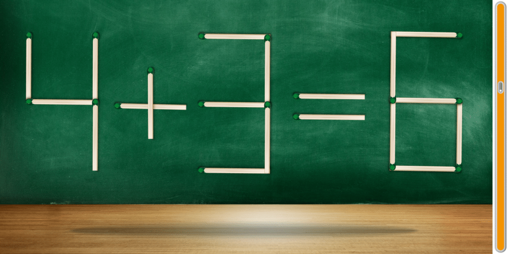 Math Challenge: Testa din blixt-IQ genom att bara flytta en match!