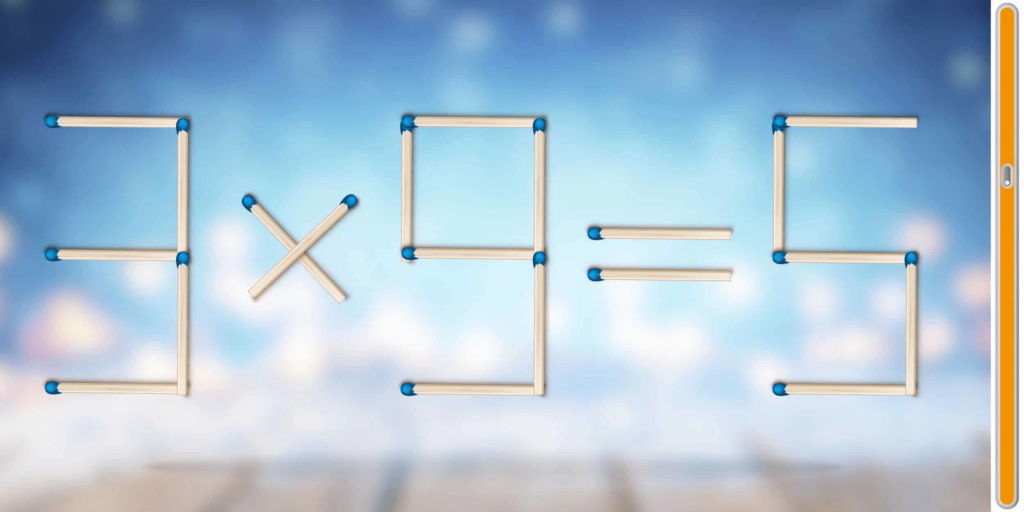 Math Challenge: Testa din IQ! Kan du lösa det här pusslet genom att bara flytta en tändsticka på mindre än 5 sekunder?