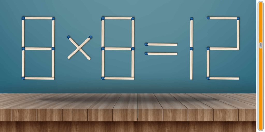 Math Challenge: Testa din IQ! Kan du lösa det här pusslet på mindre än 5 sekunder genom att bara flytta en tändsticka?