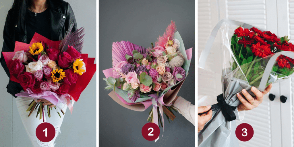 Personlighetstest: Vilket av de 3 buketter blommor talar till ditt hjärta? Upptäck hemligheten i din romantik!