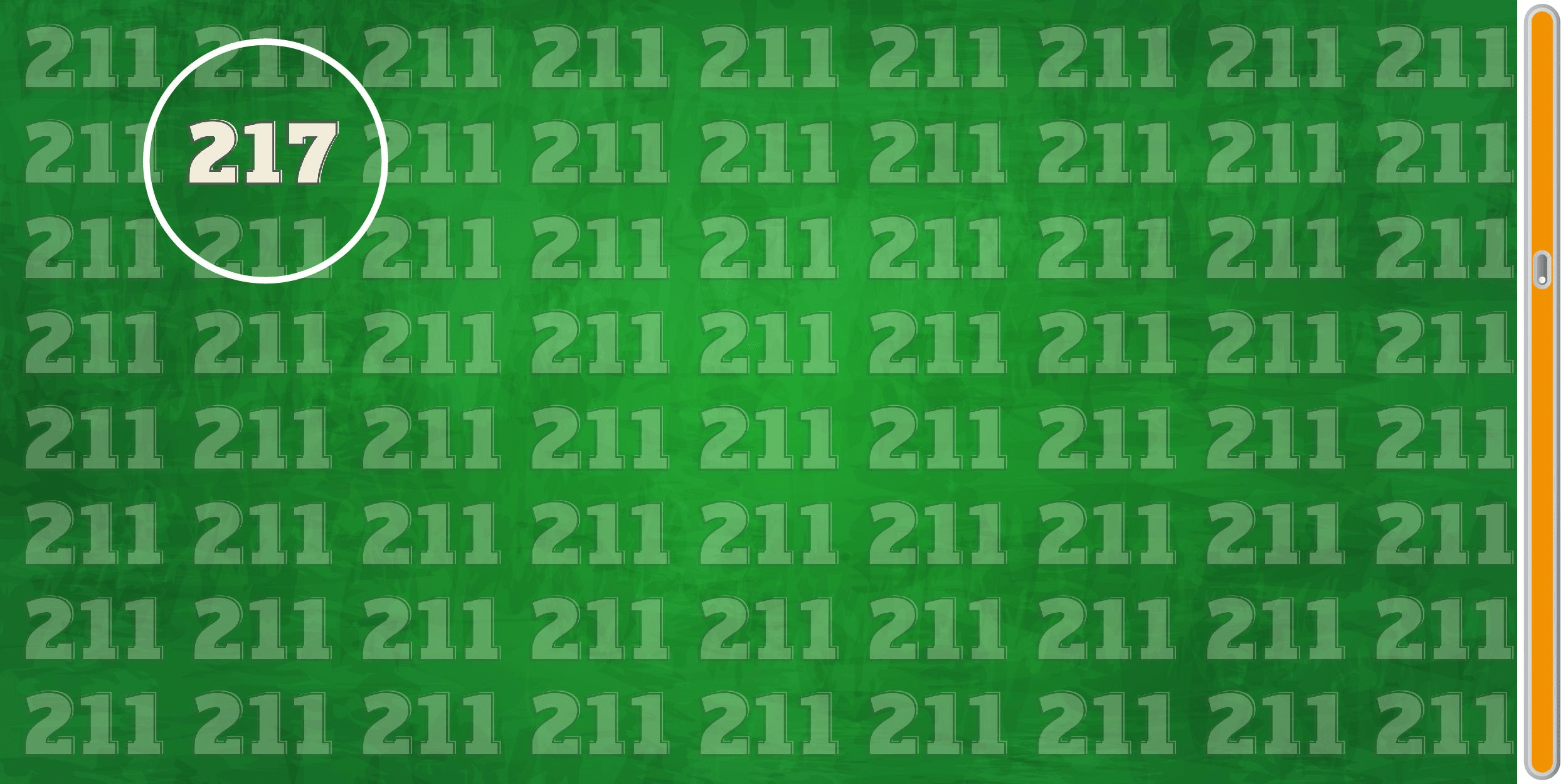 Visuell utmaning: testa din skärpa med detta spännande test! Hitta inkräktaren gömd bland siffrorna 211 på mindre än 10 sekunder och visa din synskärpa!