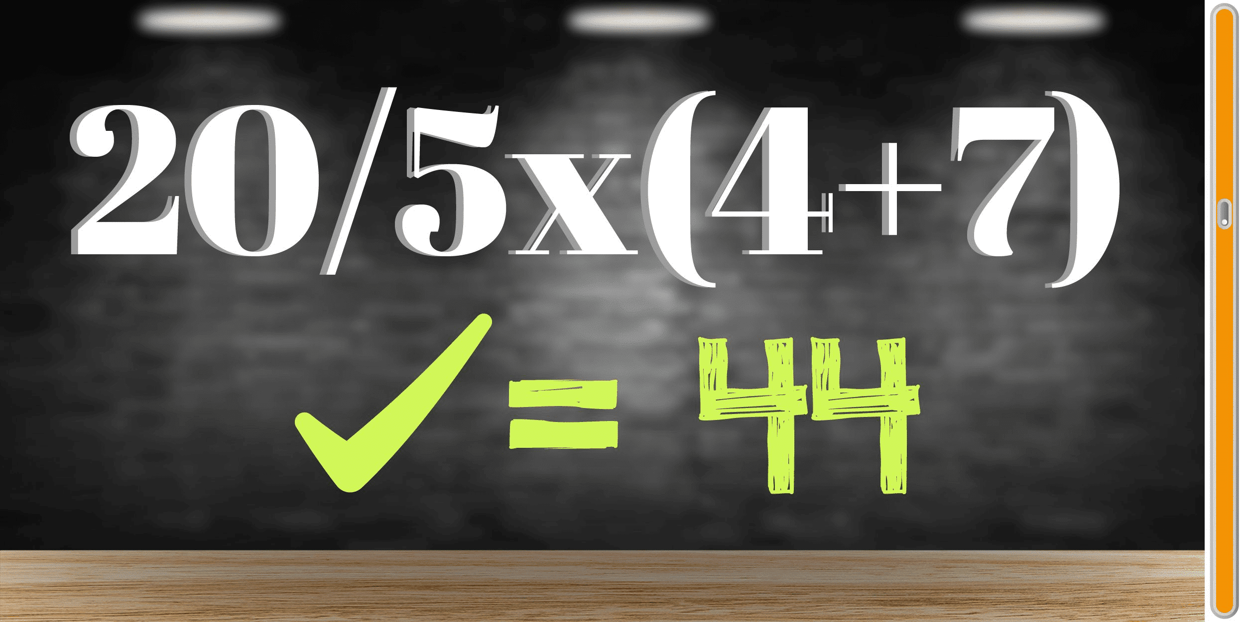 Matematisk utmaning: Testa din IQ med denna ekvation och lös den på mindre än 15 sekunder!